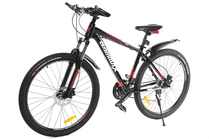 Xe Đạp Địa Hình MTB Gammax 27.5-Leiting-6.0-27S-HD A 27.5 inch Màu Đen - Đỏ
