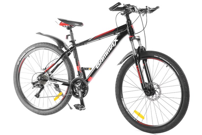 Xe Đạp Địa Hình MTB Gammax 27.5-Leiting-6.0-27S-HD A 27.5 inch Màu Đen - Đỏ