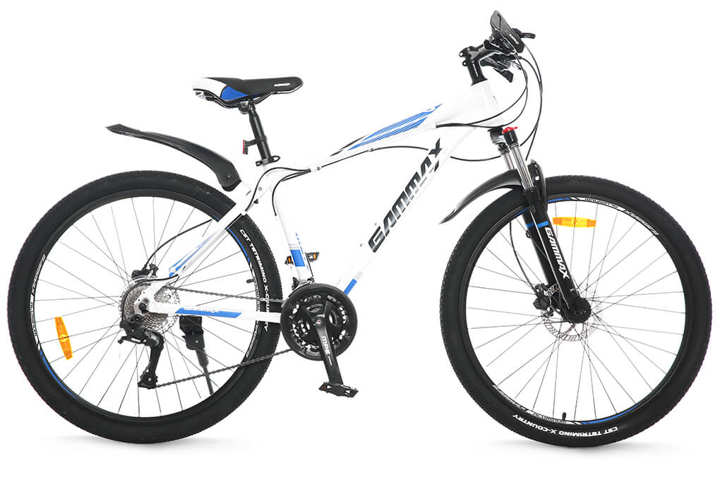 Xe Đạp Địa Hình MTB Gammax 27.5-Leiting-6.0-27S-HD A 27.5 inch Màu Trắng - Xanh