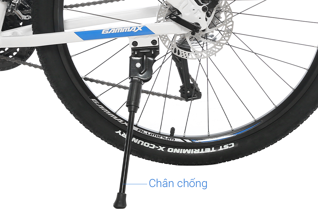 Xe Đạp Địa Hình MTB Gammax 27.5-Leiting-6.0-27S-HD A 27.5 inch Màu Trắng - Xanh