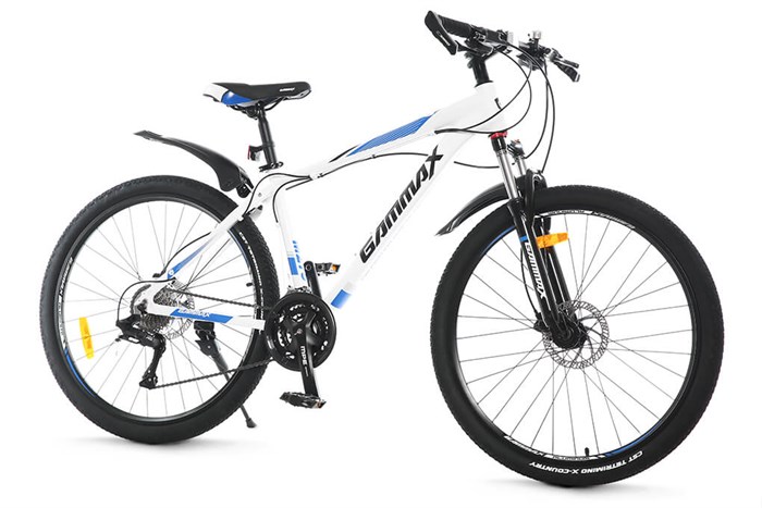 Xe Đạp Địa Hình MTB Gammax 27.5-Leiting-6.0-27S-HD A 27.5 inch Màu Trắng - Xanh