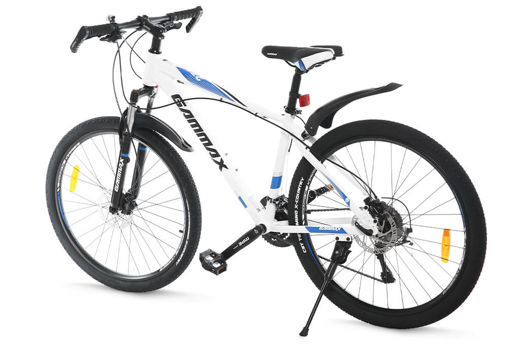 Xe Đạp Địa Hình MTB Gammax 27.5-Leiting-6.0-27S-HD A 27.5 inch Màu Trắng - Xanh