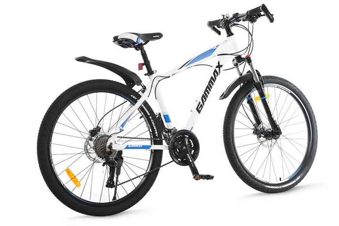 Xe Đạp Địa Hình MTB Gammax 27.5-Leiting-6.0-27S-HD A 27.5 inch Màu Trắng - Xanh