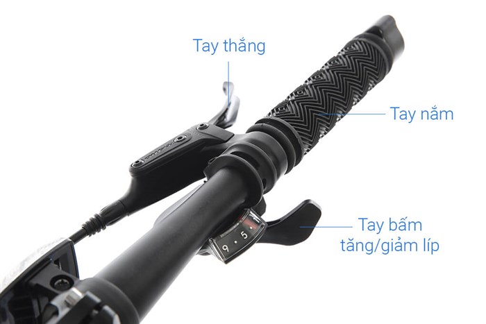 Xe Đạp Địa Hình MTB Gammax 27.5-Leiting-6.0-27S-HD A 27.5 inch Màu Trắng - Xanh