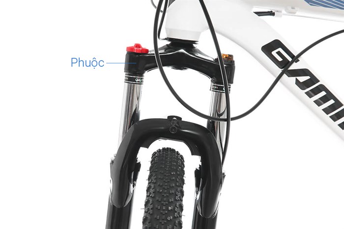 Xe Đạp Địa Hình MTB Gammax 27.5-Leiting-6.0-27S-HD A 27.5 inch Màu Trắng - Xanh