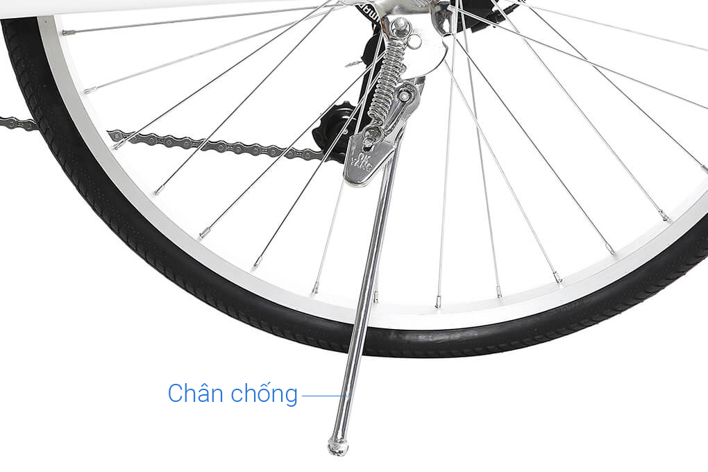 Xe Đạp Đường Phố City Totem Chris 24 inch Size M Màu Trắng