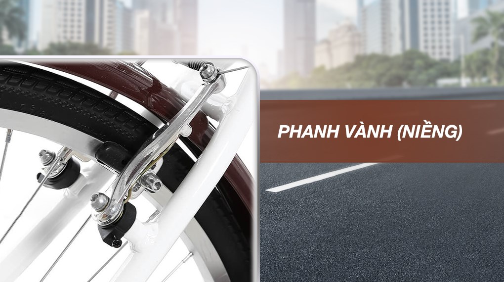 Xe Đạp Đường Phố City Totem Chris 26 inch Size M