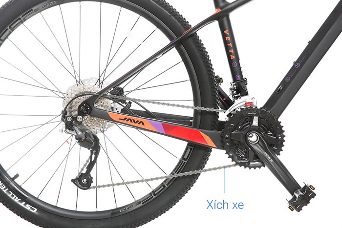Xe Đạp Địa Hình MTB Java 650B-Vetta-27S-A 27.5 inch Size S Màu Đỏ