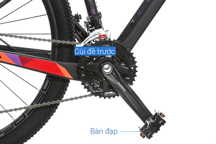 Xe Đạp Địa Hình MTB Java 650B-Vetta-27S-A 27.5 inch Size S Màu Đỏ