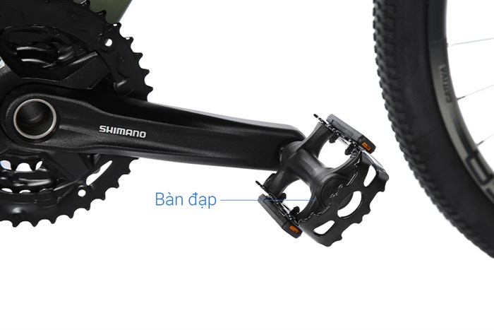 Xe Đạp Địa Hình MTB Java 650B-Vetta-27S-A 27.5 inch Size S Màu Xanh lá