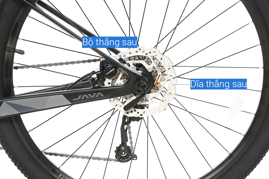 Xe Đạp Địa Hình MTB Java 650B-Vetta-27S-A 27.5 inch Size S Màu Đen