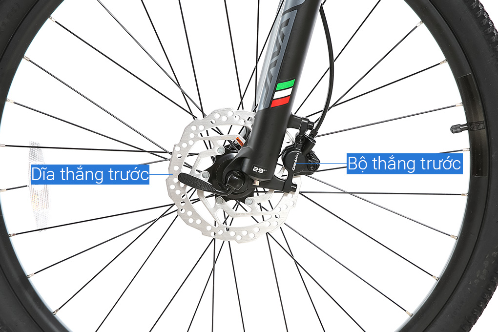 Xe Đạp Địa Hình MTB Java 650B-Vetta-27S-A 27.5 inch Size S Màu Đen