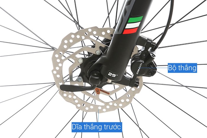 Xe Đạp Địa Hình MTB Java 650B-Vetta-27S-A 27.5 inch Size M Màu Đỏ