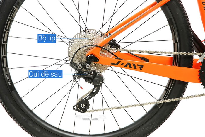 Xe Đạp Địa Hình MTB Java J.AIR 650B-Suoh-30S 27.5 inch Size S Màu Cam