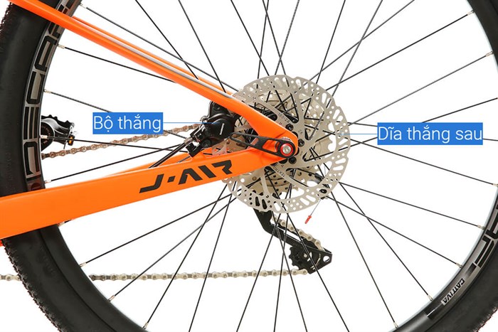 Xe Đạp Địa Hình MTB Java J.AIR 650B-Suoh-30S 27.5 inch Size M Màu Cam