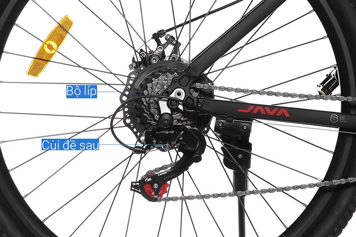 Xe đạp địa hình MTB Java 650B-RIVA-21S 27.5 inch Size M