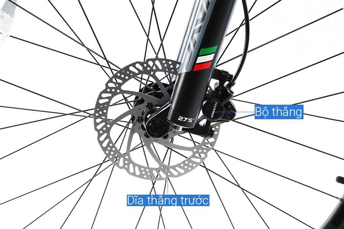 Xe Đạp Địa Hình MTB Java 650B-Delta-12S 27.5 inch Size L Màu Đỏ