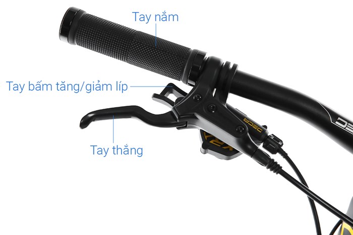 Xe Đạp Địa Hình MTB Java 650B-Delta-12S 27.5 inch Size XL Màu Vàng