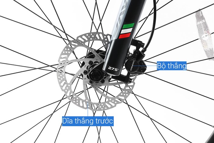 Xe Đạp Địa Hình MTB Java 650B-Delta-12S 27.5 inch Size XL Màu Vàng