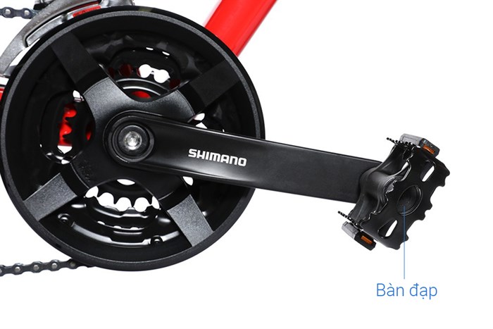 Xe Đạp Địa Hình MTB Java 650B-Dolomia-24S 27.5 inch Size S Màu Đỏ