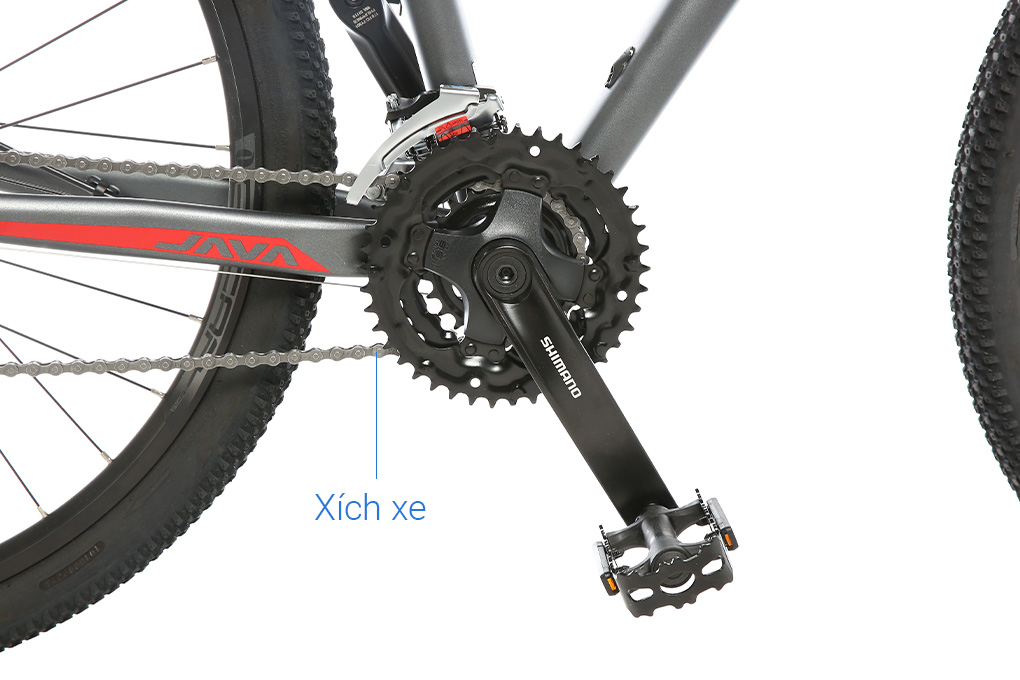 Xe Đạp Địa Hình MTB Java 650B-Dolomia-24S 27.5 inch Size M Màu Xám