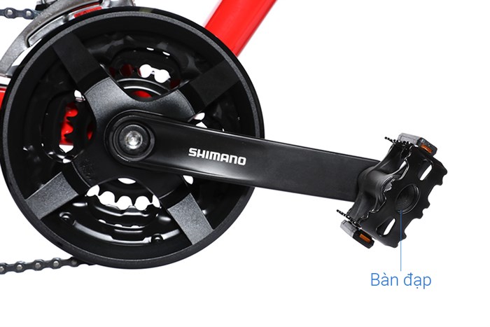 Xe Đạp Địa Hình MTB Java 650B-Dolomia-24S 27.5 inch Size M Màu Đỏ