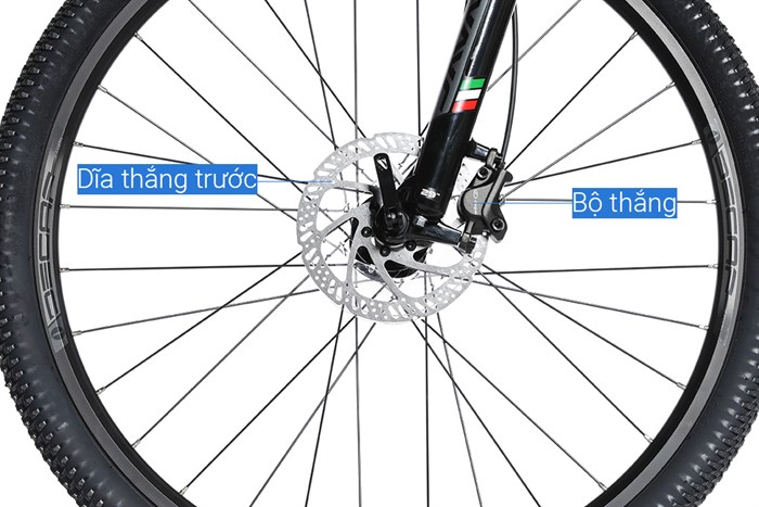 Xe Đạp Địa Hình MTB Java 650B-Dolomia-24S 27.5 inch Size M Màu Đỏ