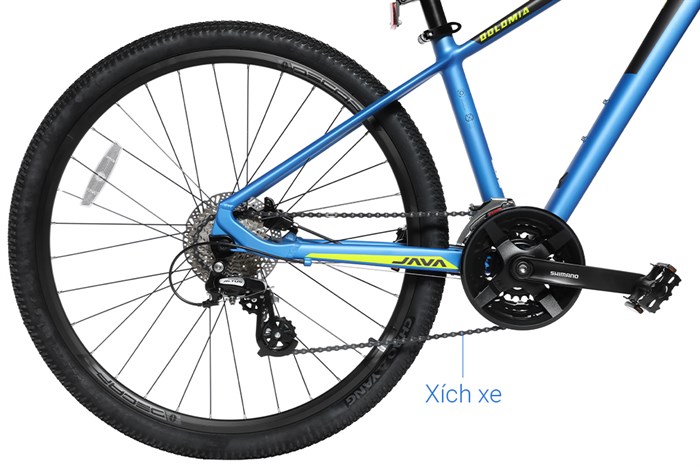 Xe Đạp Địa Hình MTB Java 650B-Dolomia-24S 27.5 inch Size M Màu Xanh Dương