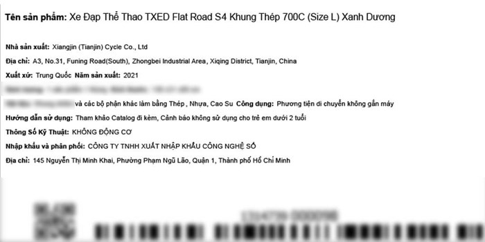 Xe Đạp Thể Thao Road Txed Flat Road S4 29 inch Size L