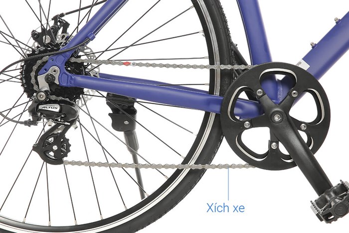 Xe Đạp Thể Thao Road Txed Quick Cykel M 29 inch Size L Màu Xanh Dương