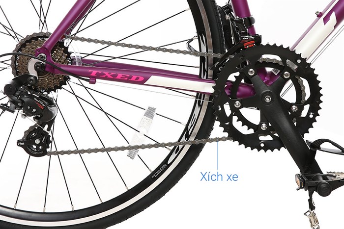 Xe Đạp Thể Thao Road Txed Speed Horse S7 29 inch Size L Màu Tím
