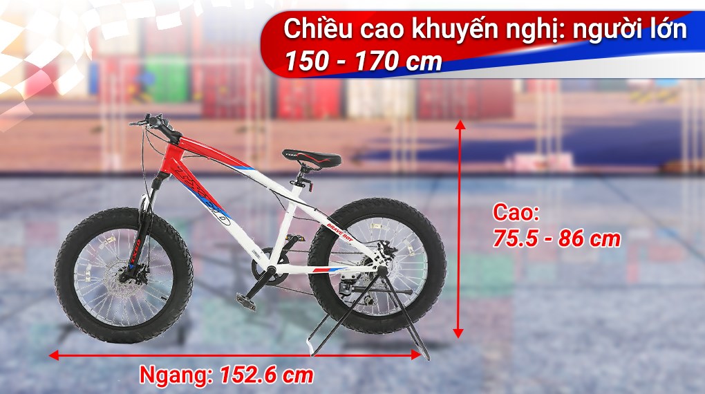 Xe Đạp Địa Hình MTB Txed Brave Boy 20 20 inch Size XXS