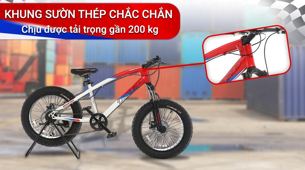 Xe Đạp Địa Hình MTB Txed Brave Boy 20 20 inch Size XXS