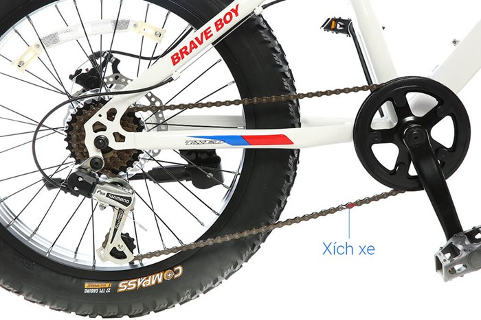 Xe Đạp Địa Hình MTB Txed Brave Boy 20 20 inch Size XXS