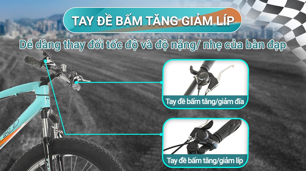 Xe Đạp Địa Hình MTB Txed Brave Boy 26 26 inch Size S