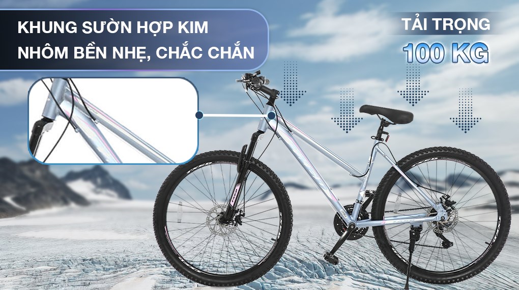 Xe Đạp Địa Hình MTB Txed Power 2.3-Df 27.5 inch Size M