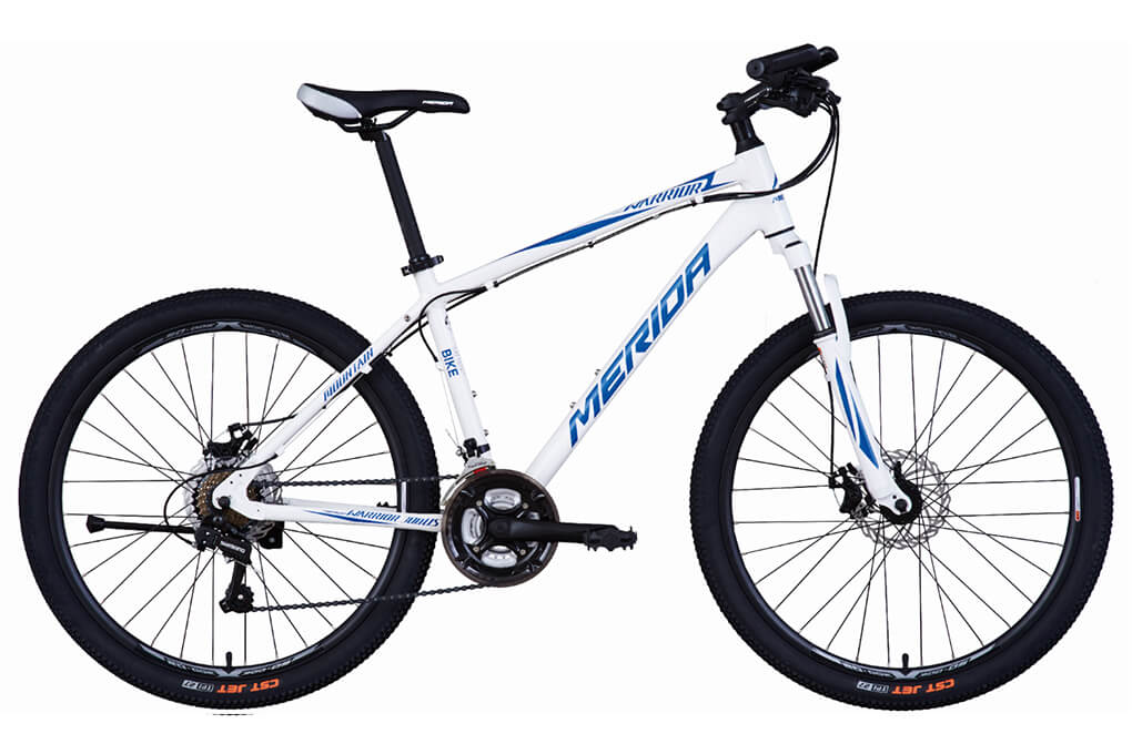 Xe Đạp Địa Hình MTB Merida Warrior 300Ds 26 inch Size XS Màu Trắng