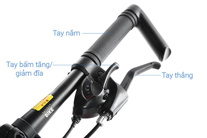 Xe Đạp Địa Hình MTB Merida Warrior 300Ds 26 inch Size XS Màu Đen