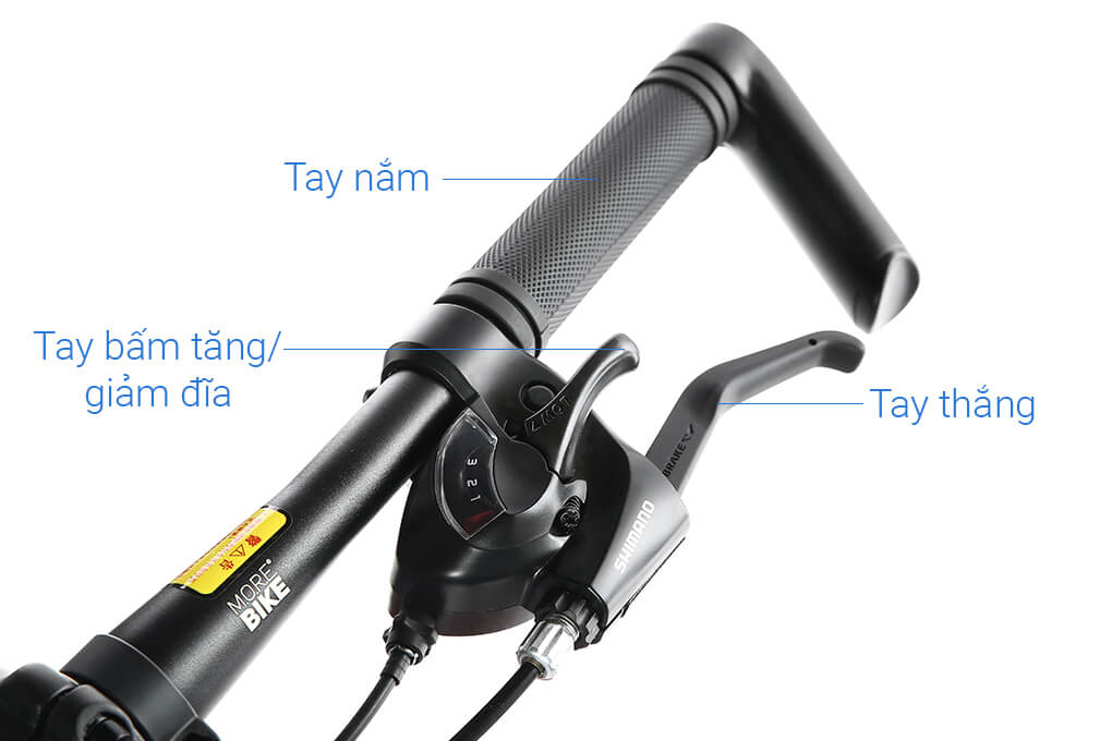 Xe Đạp Địa Hình MTB Merida Warrior 300Ds 26 inch Size XS Màu Đen