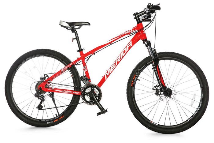 Xe Đạp Địa Hình MTB Merida Warrior 300Ds 26 inch Size XS Màu Đỏ