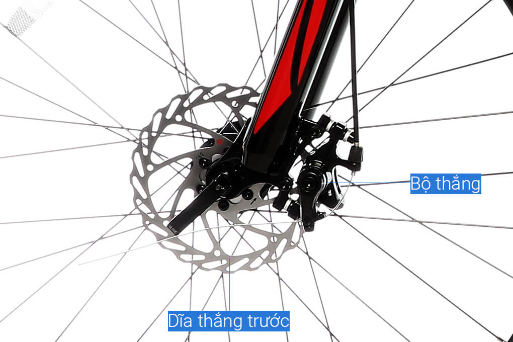 Xe Đạp Địa Hình MTB Merida Warrior 300Ds 26 inch Size XS Màu Đỏ
