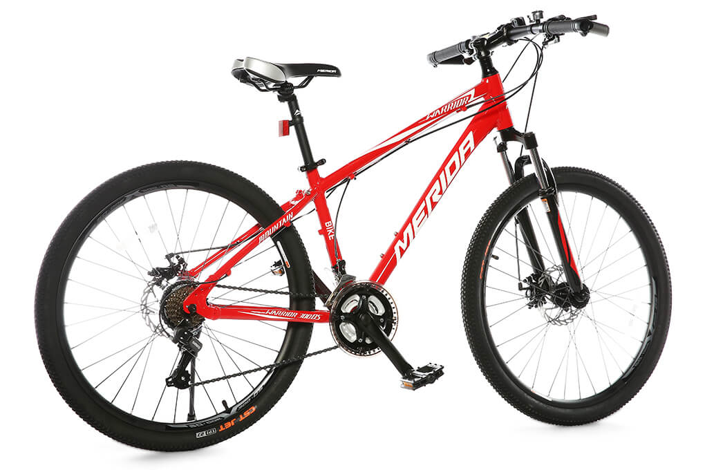 Xe Đạp Địa Hình MTB Merida Warrior 300Ds 26 inch Size XS Màu Đỏ