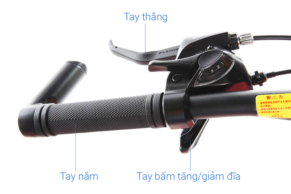 Xe Đạp Địa Hình MTB Merida Warrior 300Ds 26 inch Size XS Màu Đỏ