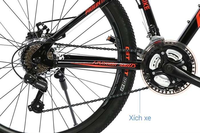 Xe Đạp Địa Hình MTB Merida Warrior 300Ds 26 inch Size S Màu Đen