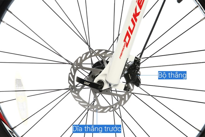 Xe Đạp Địa Hình MTB Merida Duke 300 27.5 inch Size S Màu Trắng