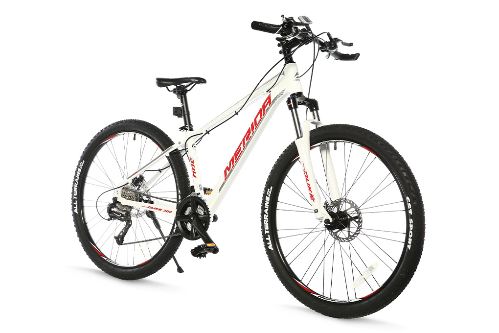 Xe Đạp Địa Hình MTB Merida Duke 300 27.5 inch Size S Màu Trắng