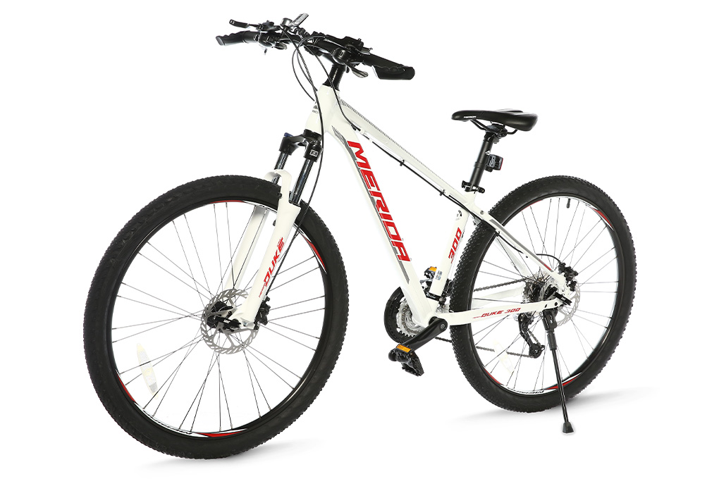 Xe Đạp Địa Hình MTB Merida Duke 300 27.5 inch Size S Màu Trắng