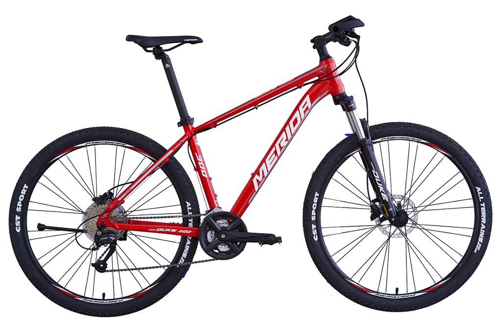 Xe Đạp Địa Hình MTB Merida Duke 300 27.5 inch Size M Màu Đỏ