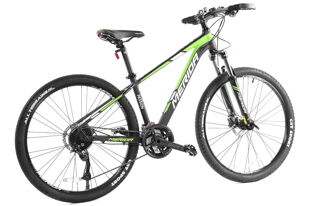 Xe Đạp Địa Hình MTB Merida Duke 600 27.5 inch Size S Màu Đen - Xanh lá