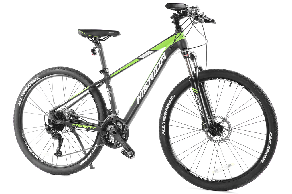Xe Đạp Địa Hình MTB Merida Duke 600 27.5 inch Size S Màu Đen - Xanh lá
